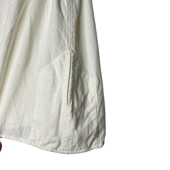 Le Kasha Rosetta Linen Mini Dress in Cream Size Small - Picture 7 of 12